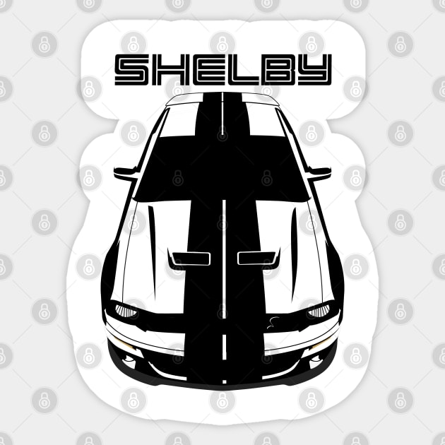 Mustang Shelby GT500 2007-2009 - Black lines Sticker by V8social